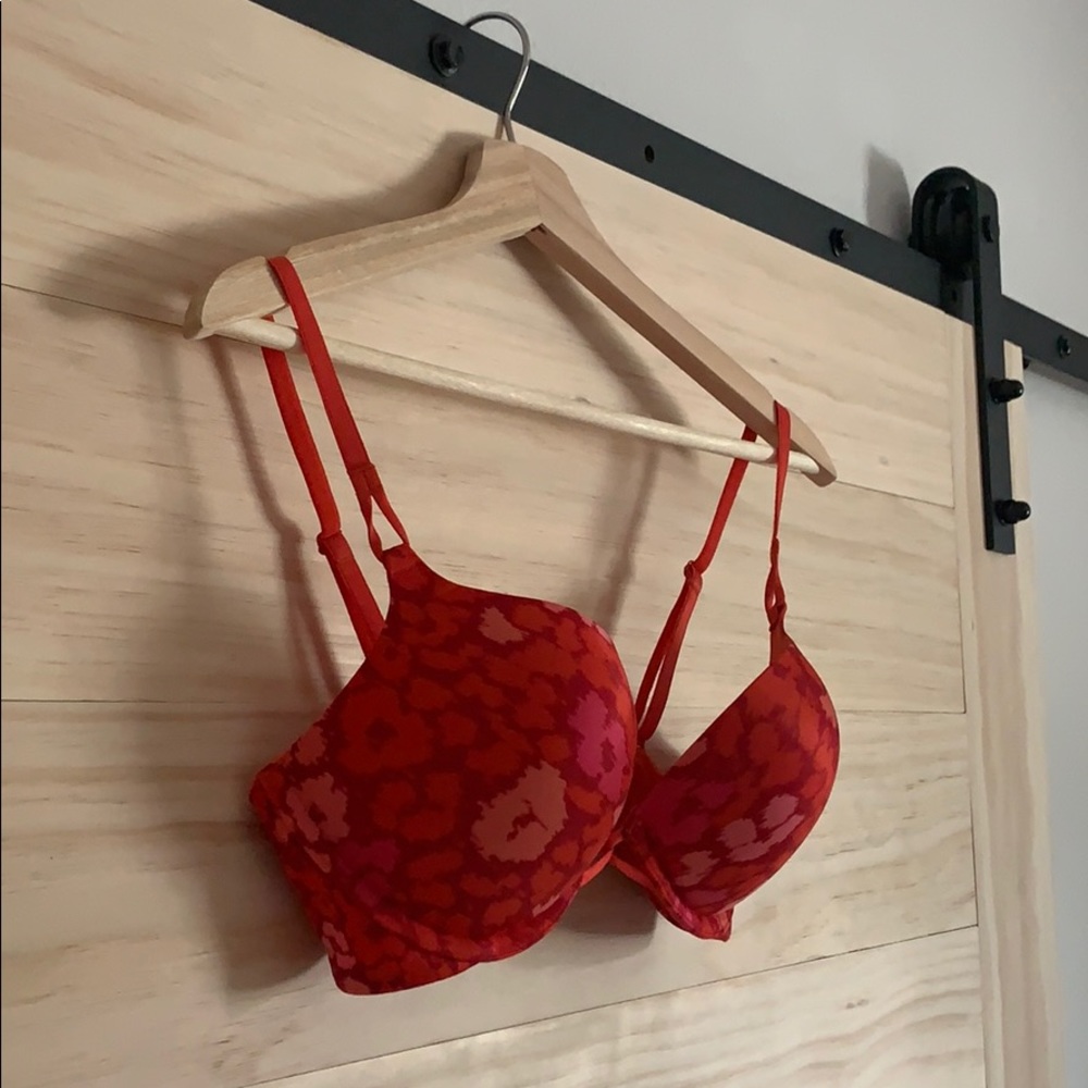 *Very Sexy - Red Leopard 🐆 Print extreme push-up*
